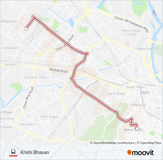 DS-7 bus Line Map