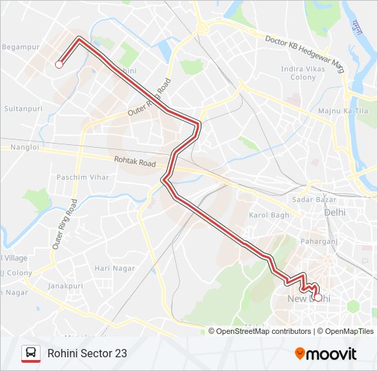 DS-7 bus Line Map