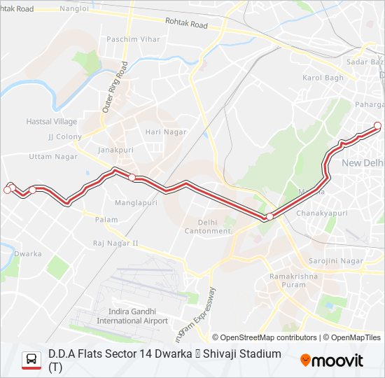 DS-4 Bus Line Map