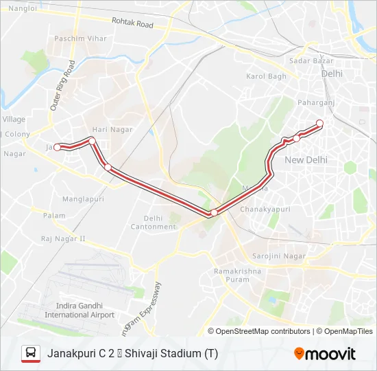 DS-16 Bus Line Map