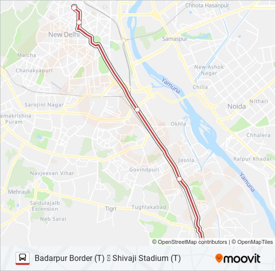 DS-12 Bus Line Map