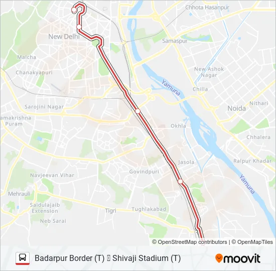 DS-12 Bus Line Map
