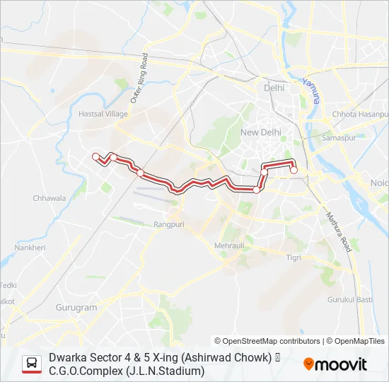 DS-2 Bus Line Map