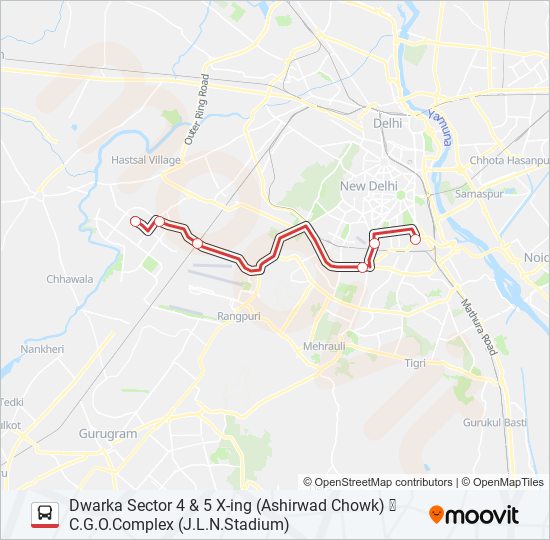 DS-2 Bus Line Map