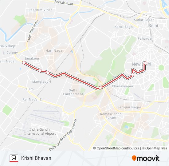 DS-15 Bus Line Map