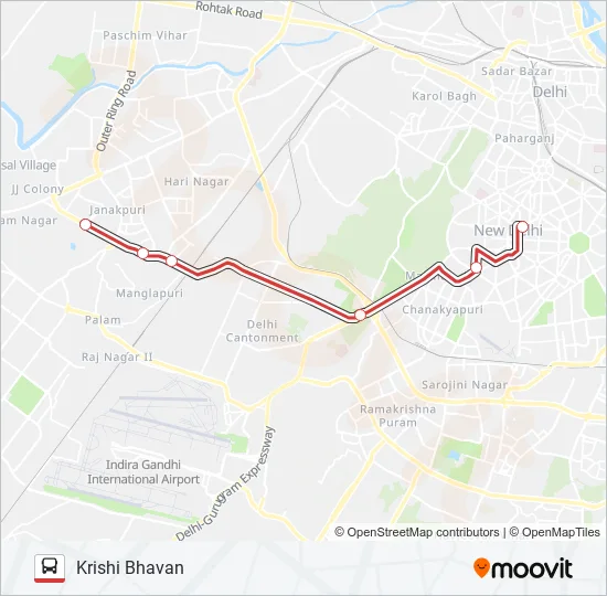 DS-15 Bus Line Map