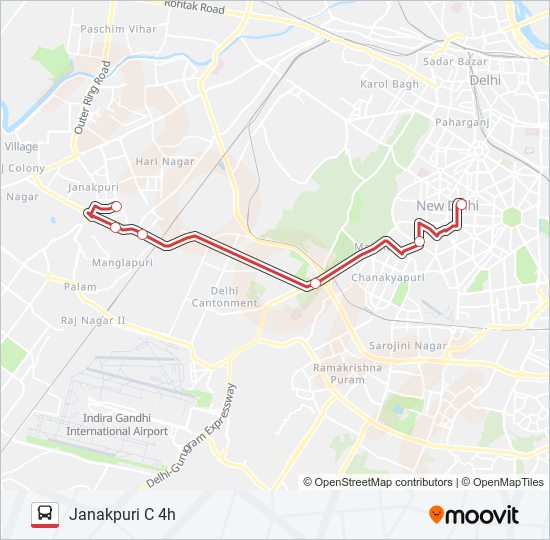 DS-29 bus Line Map