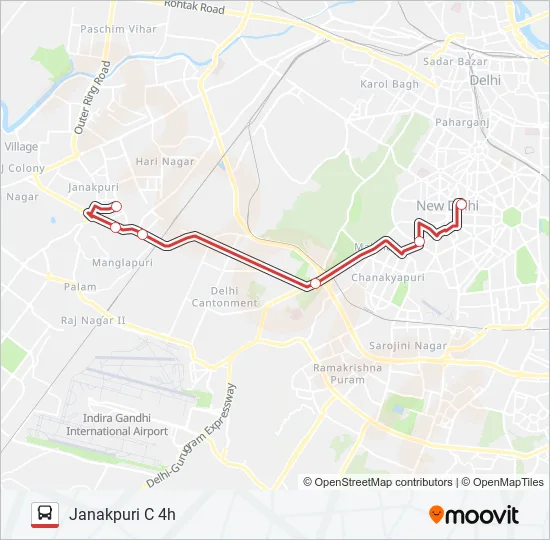 DS-29 Bus Line Map