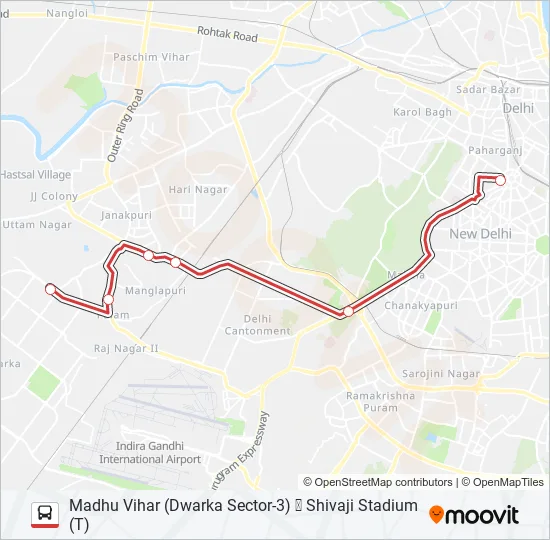 DS-24 Bus Line Map