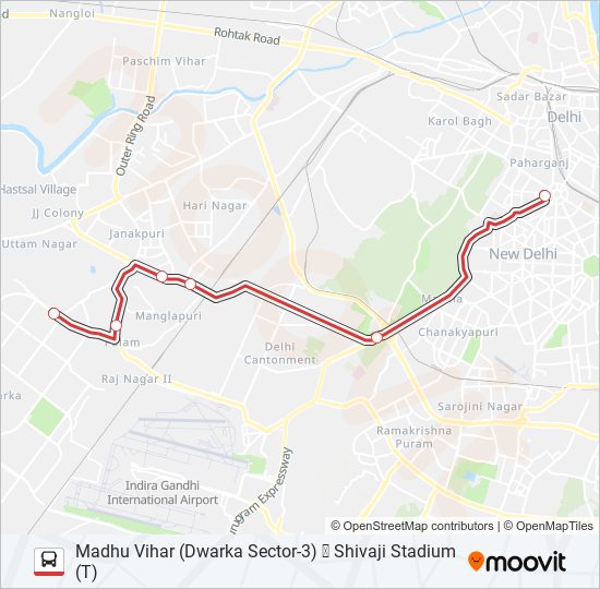 DS-24 Bus Line Map