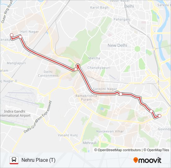 DS-13 Bus Line Map