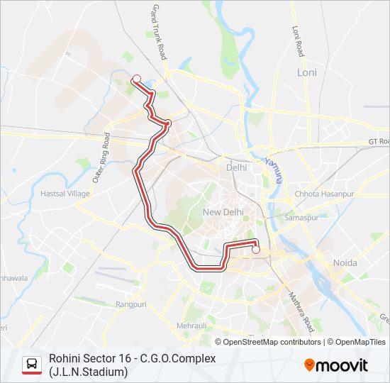 DS-6 bus Line Map