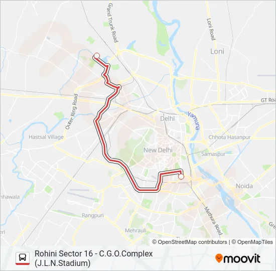 DS-6 Bus Line Map