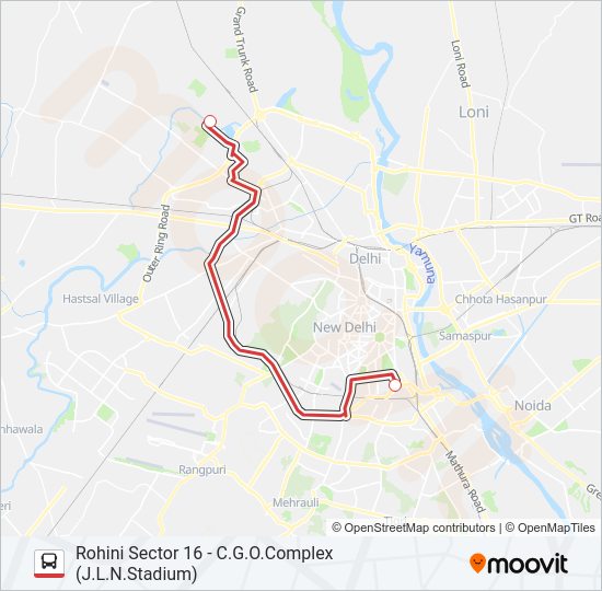DS-6 Bus Line Map