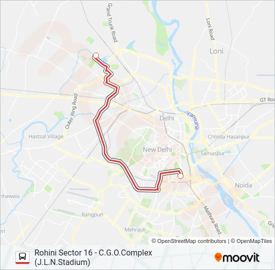 DS-6 Bus Line Map