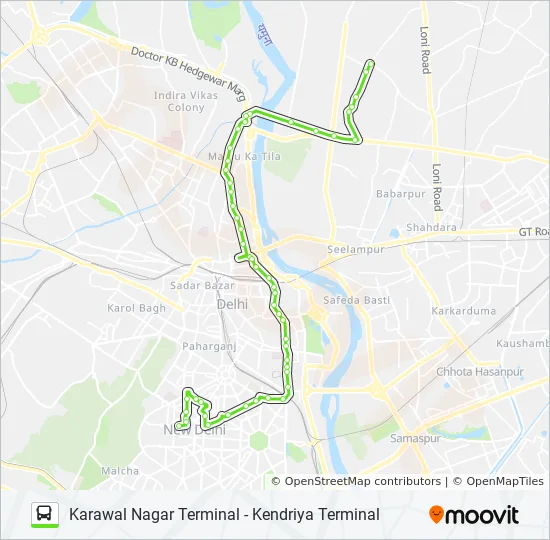 Karawal Nagar Delhi Map 270 Route: Schedules, Stops & Maps - Karawal Nagar Terminal (Updated)