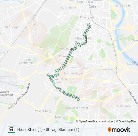 620 Route Schedules Stops Maps Hauz Khas Updated 