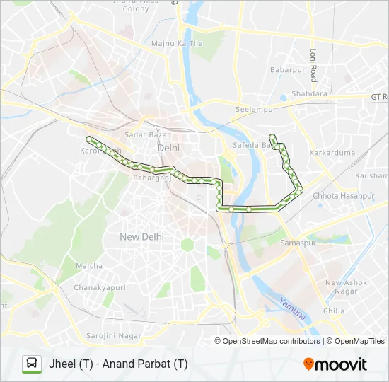 39STL Bus Line Map