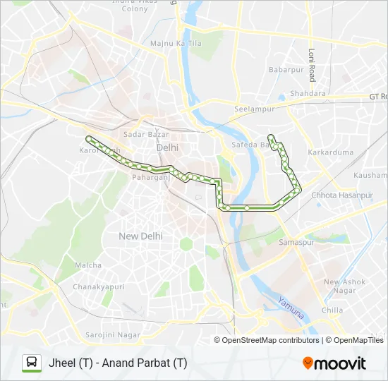 39STL Bus Line Map