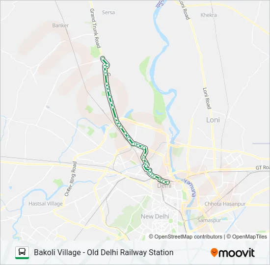 194 Bus Line Map