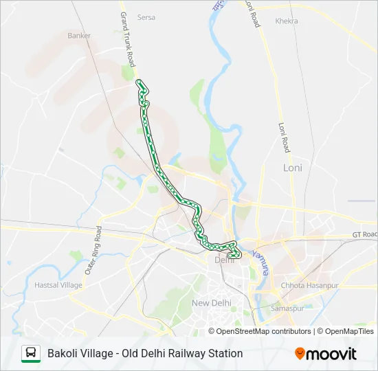 194 Bus Line Map