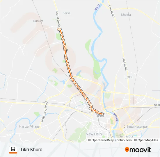 148 Bus Line Map