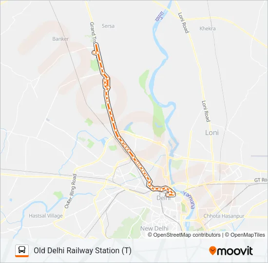148 Bus Line Map