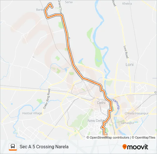 173 Bus Line Map