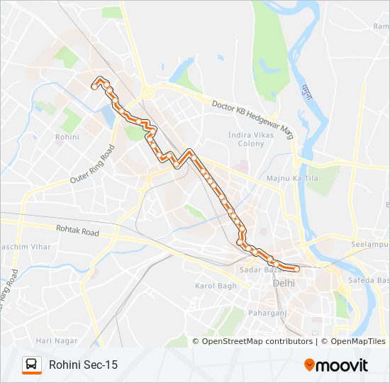 Kb 15 Bus Route Map 183 Route: Schedules, Stops & Maps - Rohini Sec-15 (Updated)