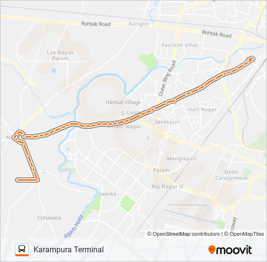 Bus 806 Route Map 806 Route: Schedules, Stops & Maps - Karampura Terminal (Updated)