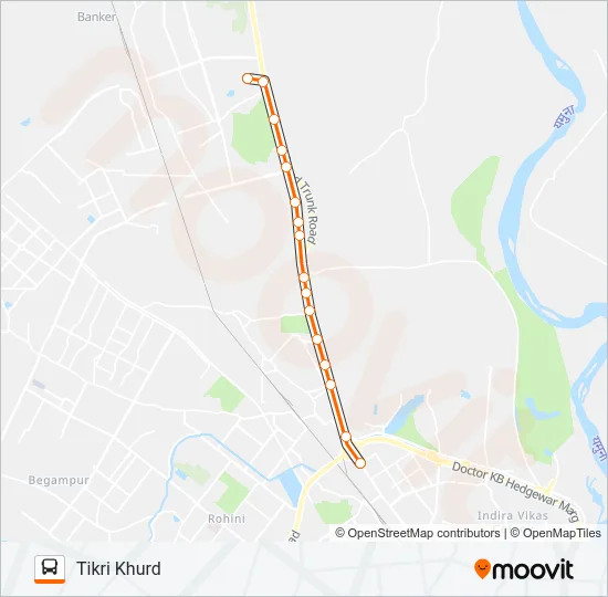 148A Bus Line Map