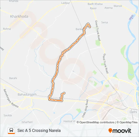 173STL Bus Line Map