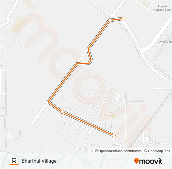 792STL Bus Line Map