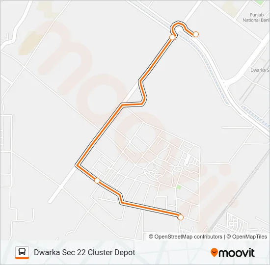 792STL Bus Line Map
