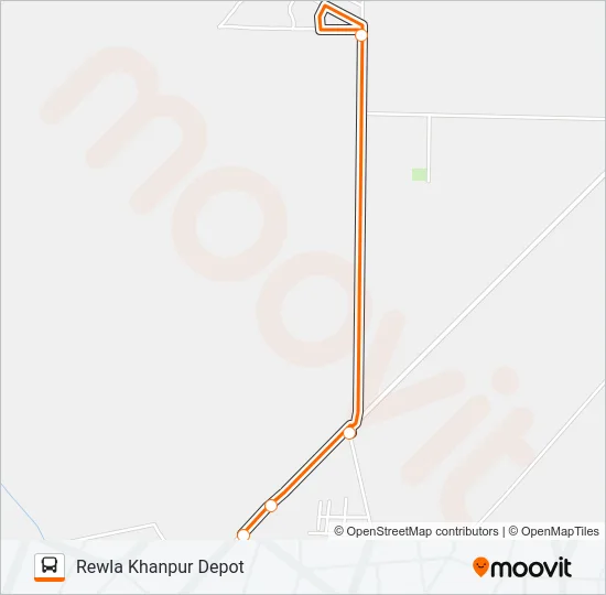 806STL Bus Line Map