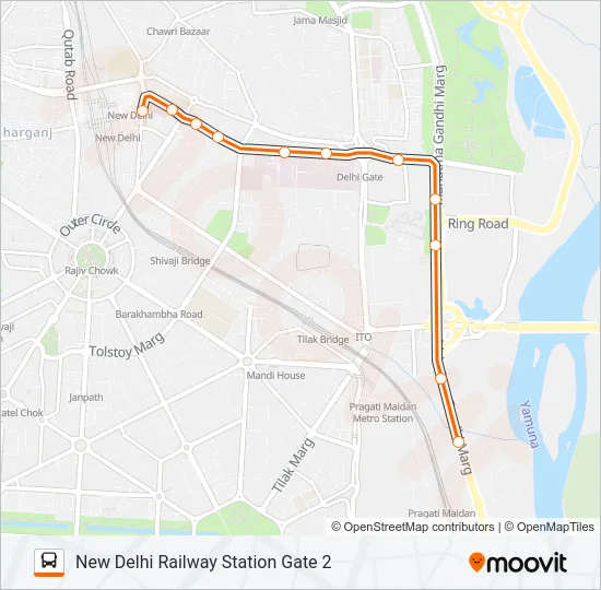 956STL Bus Line Map