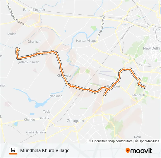836578LTD Bus Line Map