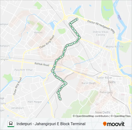 159 Bus Line Map