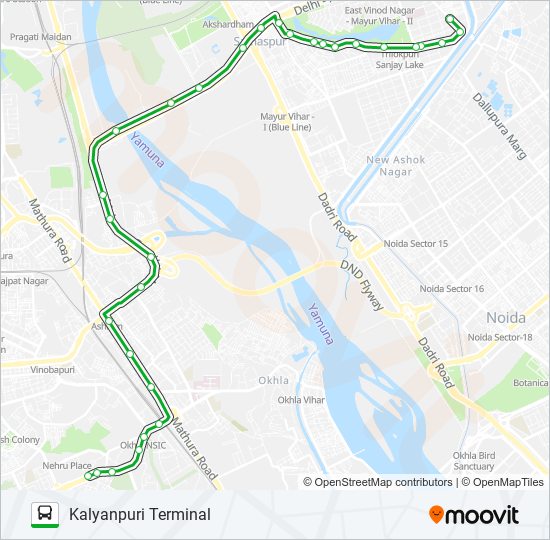 306 Route Schedules, Stops & Maps Kalyanpuri Terminal (Updated)