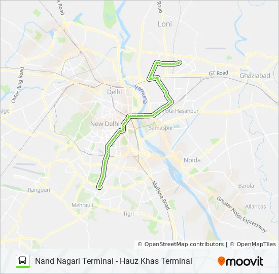 Bus 335 Route Map 335 Route: Schedules, Stops & Maps - Hauz Khas Terminal (Updated)