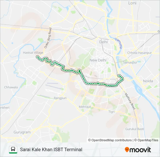 711 Bus Line Map