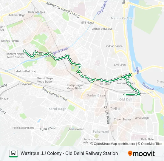 115 Bus Line Map