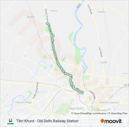 148 Bus Line Map