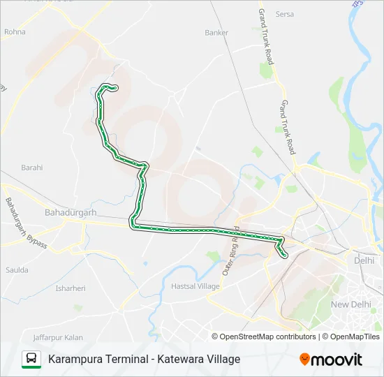 941 Bus Line Map
