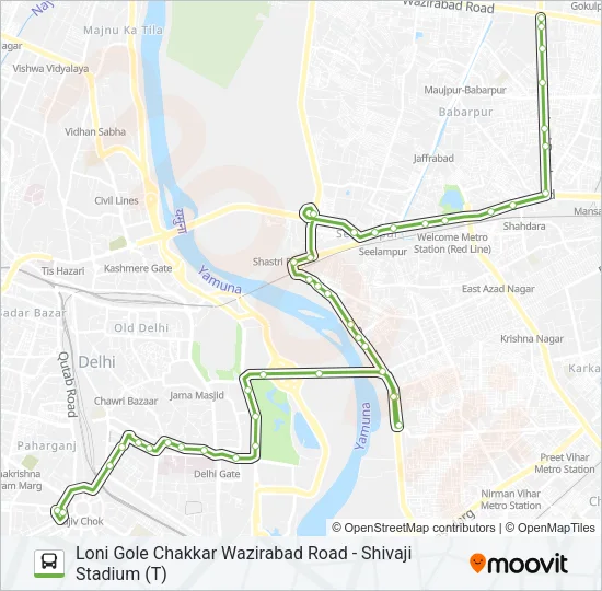 273 Bus Line Map