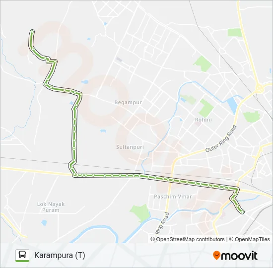 915 Bus Line Map