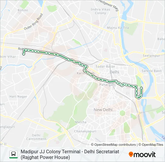 917 Bus Line Map