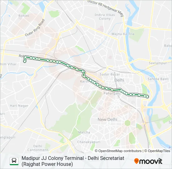 917 Bus Line Map