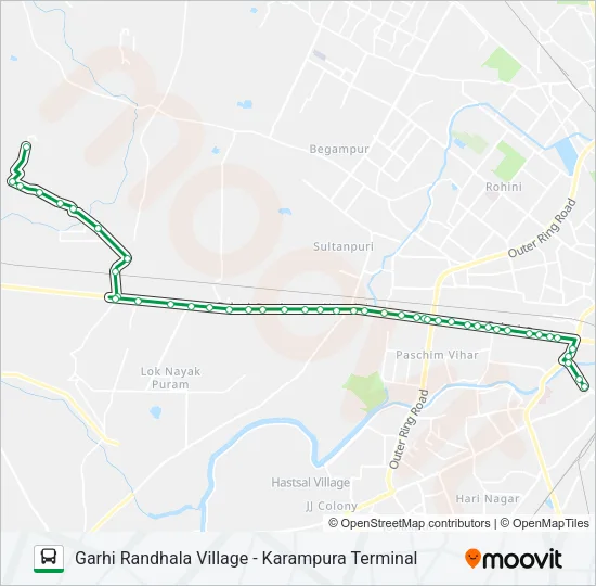 928 Bus Line Map