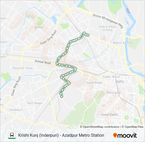78 Bus Line Map